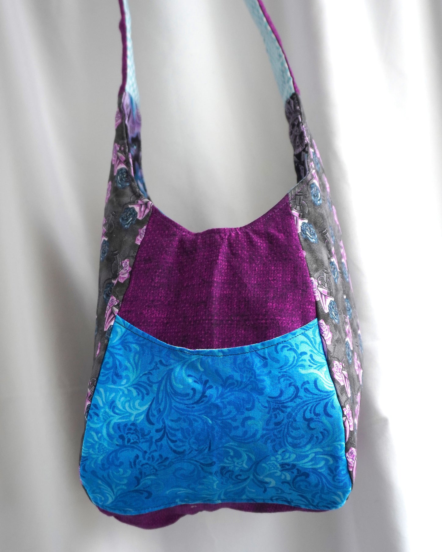 Deer Skull and Floral Sling Bag!