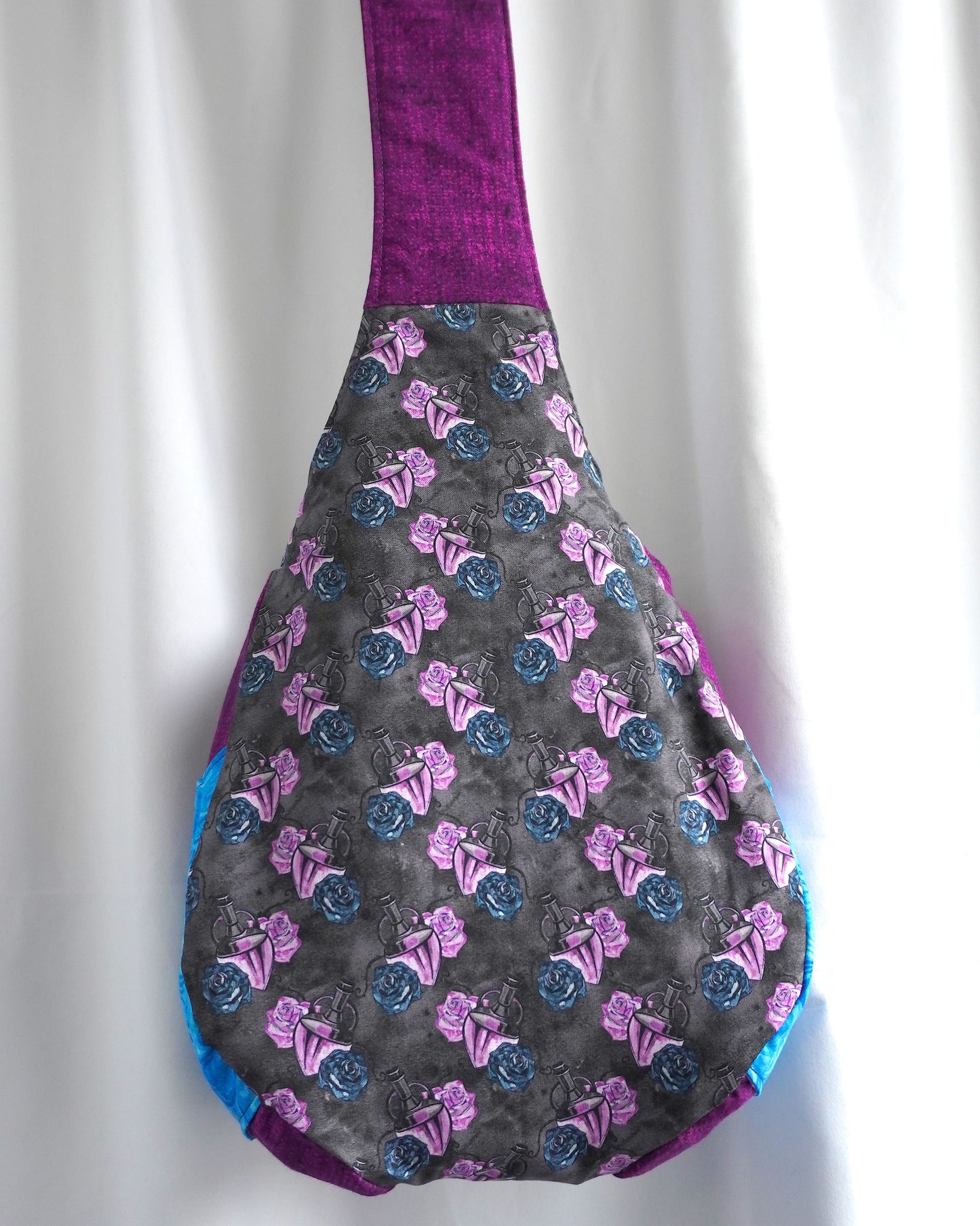 Deer Skull and Floral Sling Bag!